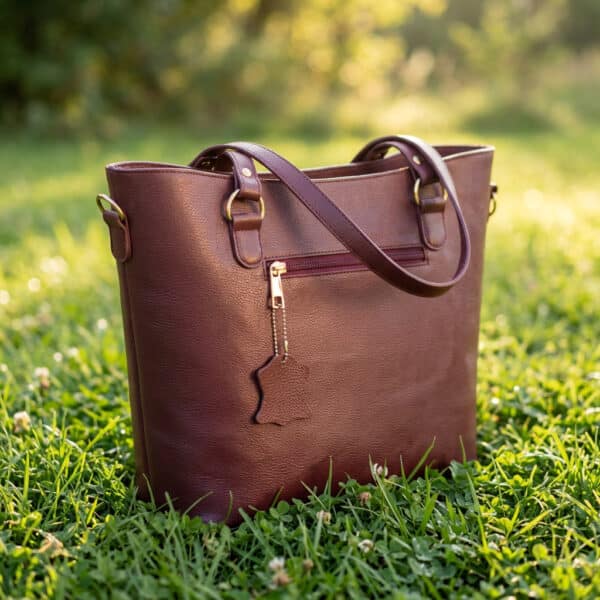 The Madison Carry all Tote Ladies Bag Red Wine